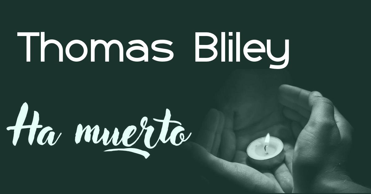 Thomas Bliley ha muerto